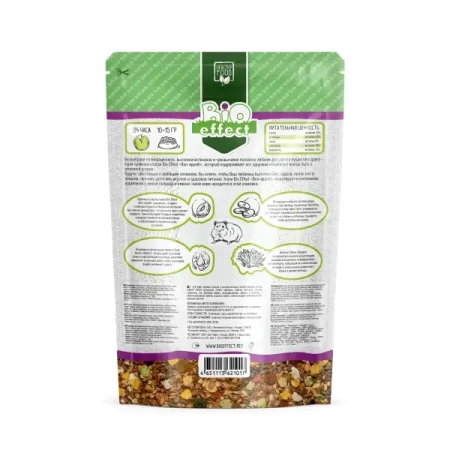 Био Эффект BON APPETIT Premium 550г п/п д/хомяков полнорационный*12