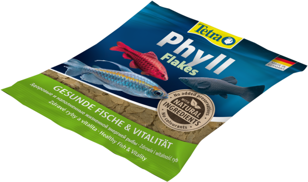 Tetra Phyll пакет 12г.хлопья для травоядных/25шт.
