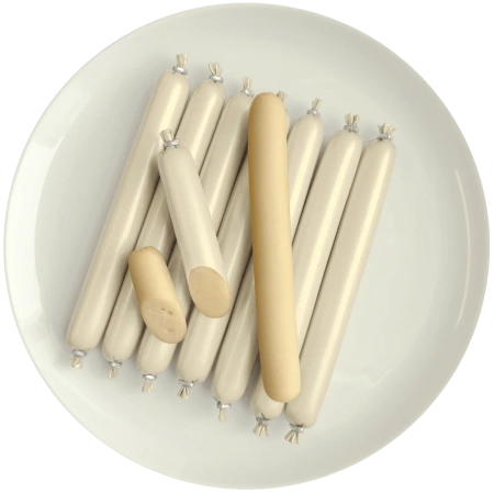 Колбаски "Докторские" из нежным лососем д/кошек "Деревенские лакомства",60 гр