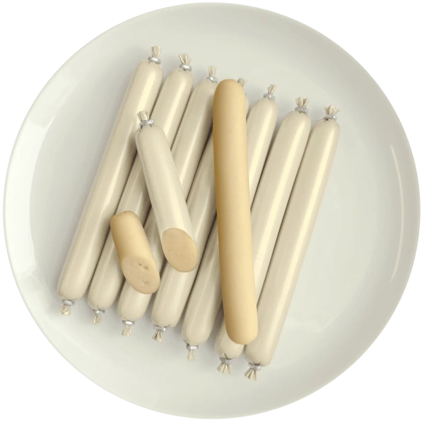 Колбаски "Докторские" из нежным лососем д/кошек "Деревенские лакомства",60 гр